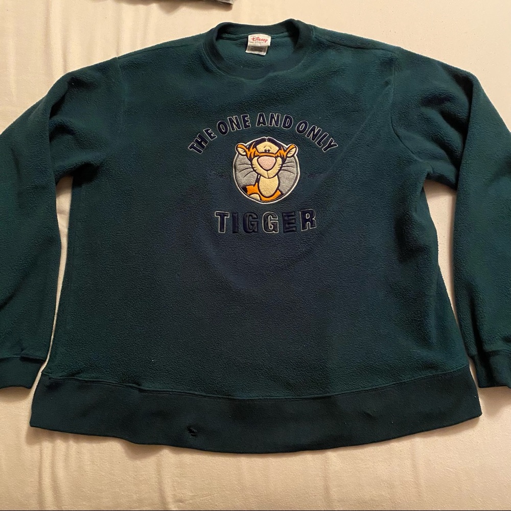 Disney Store Tigger Fleece Sweatshirt